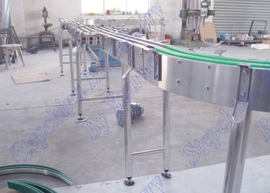 Sistema modular del transportador de botellas del acero inoxidable para el transporte en botella de la bebida